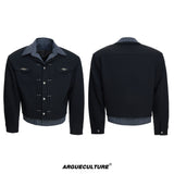 Striped Layered Short Wide Jacket - product image 5