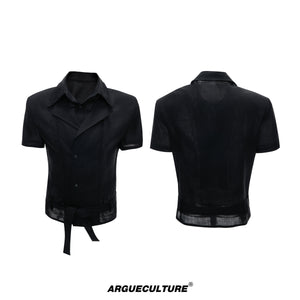 Relaxed Linen-Blend Embroidered Shirt - product image 5