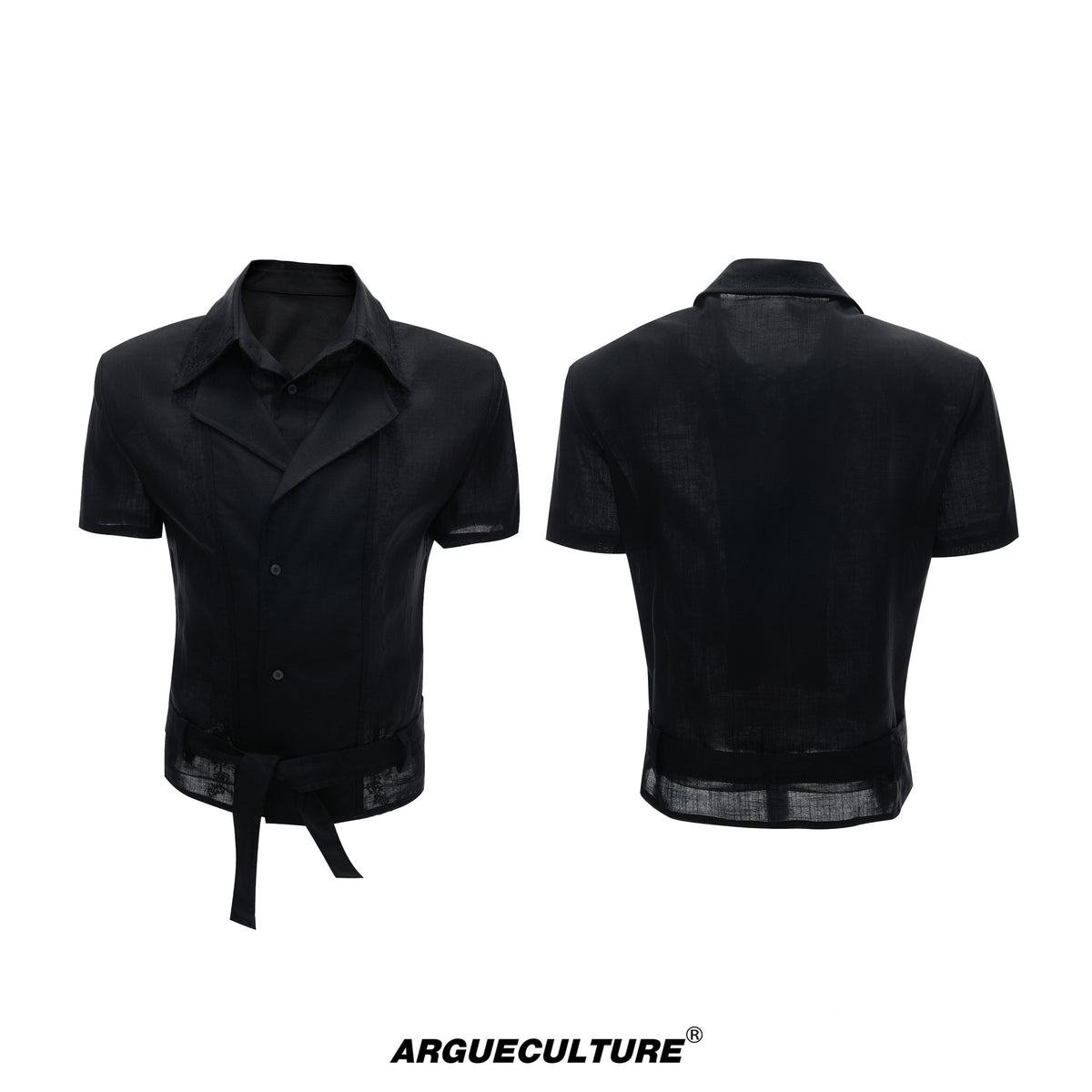 Relaxed Linen-Blend Embroidered Shirt - product image 5