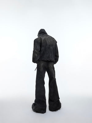 Deconstructed Hooded Denim Jacket - product image 4