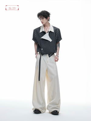Deconstructed Striped Shirt Set - product image 1