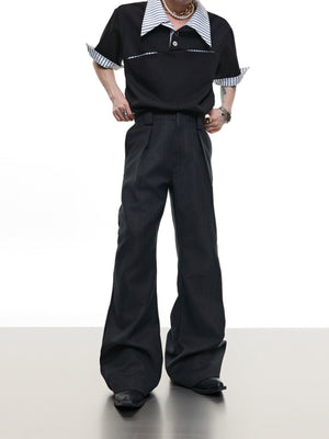 Micro-Flare Wool-Blend Trousers - product image 2