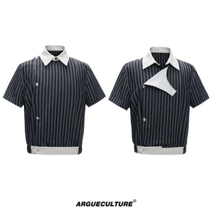 Deconstructed Striped Shirt Set - product image 5