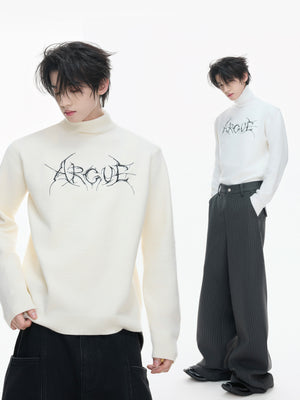 Modal Wool-Blend Mock-Neck Sweater - product image 5