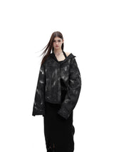Relaxed Tie-Dye Shirt Jacket - product image 5