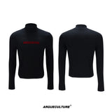 Deconstructed Logo Turtleneck Top - product image 5