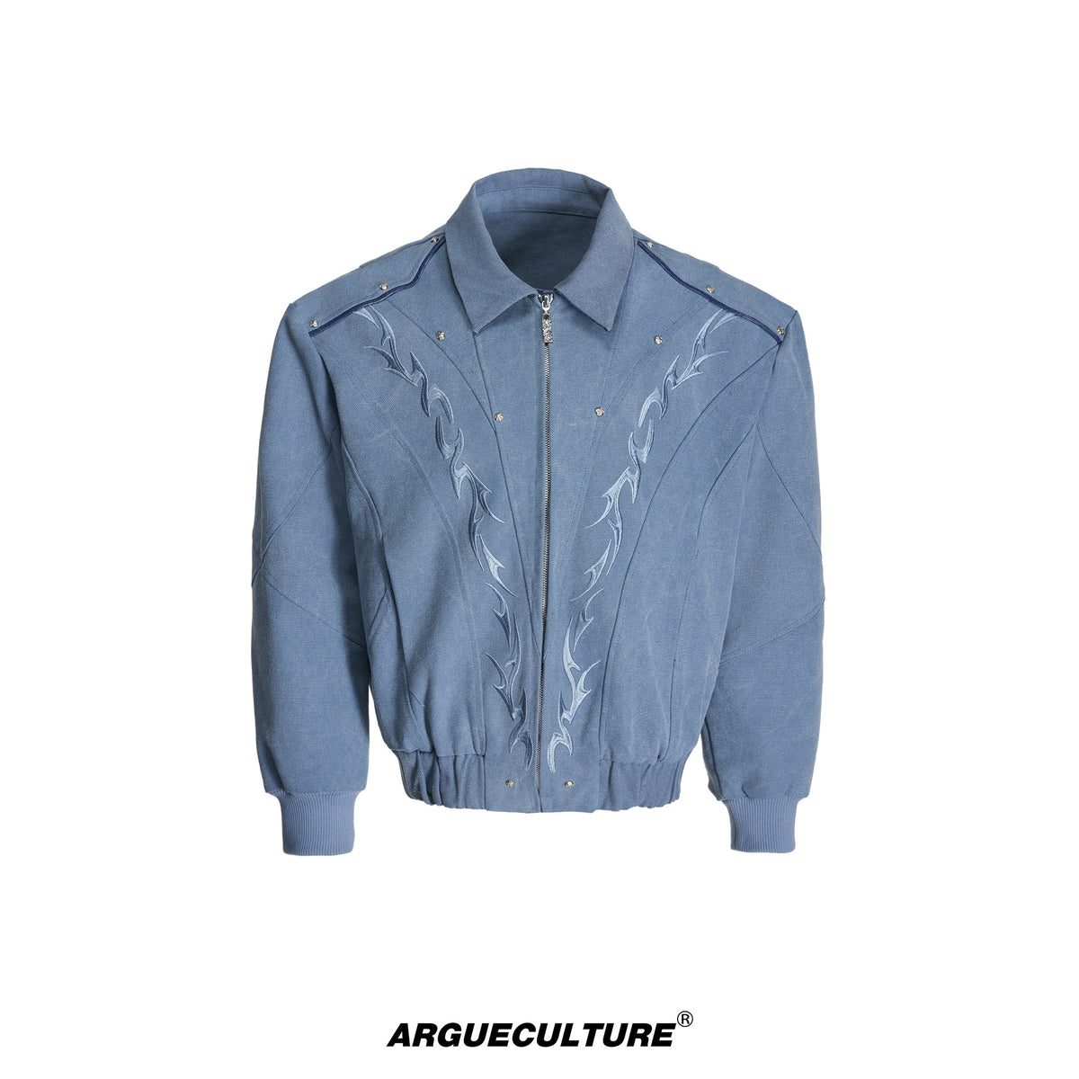 Washed Canvas Flame Rivet Jacket - product image 5