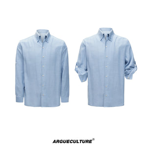 Textured Linen Tencel Embroidered Shirt - variant image 9