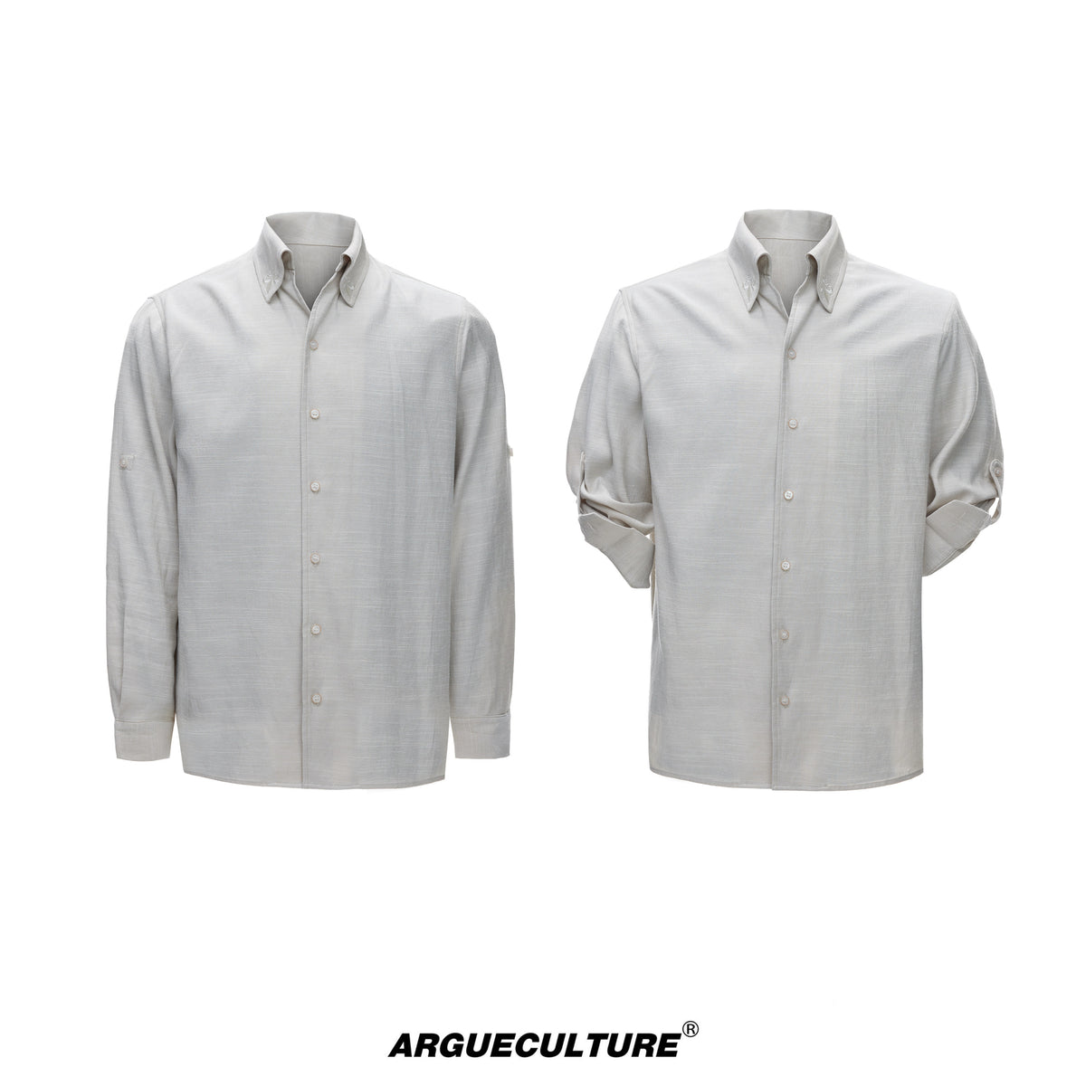 Textured Linen Tencel Embroidered Shirt - variant image 6