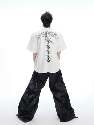 Spinal Bone Embroidered Oversized T-Shirt - product image 3