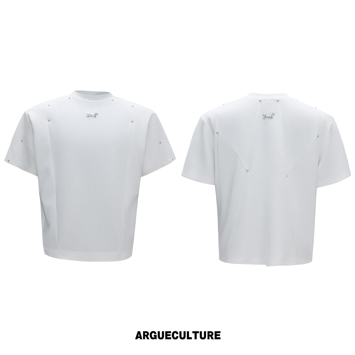 Rivet-Detail Boxy T-Shirt - product image 5