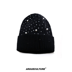 Rhinestone Knit Hat - product image 5