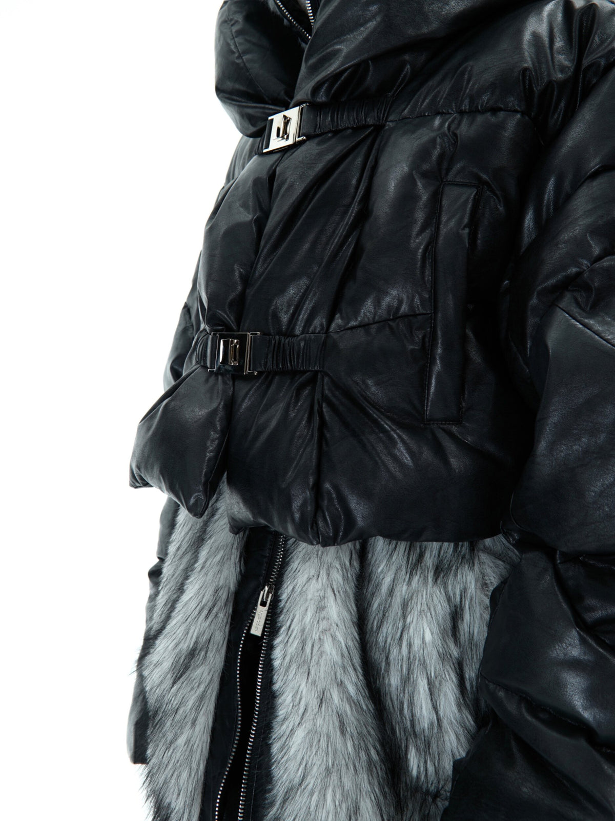 Deconstructed Faux-Two-Piece Puffer Jacket - product image 4