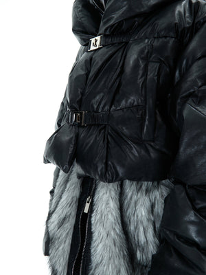 Deconstructed Faux-Two-Piece Puffer Jacket - product image 4