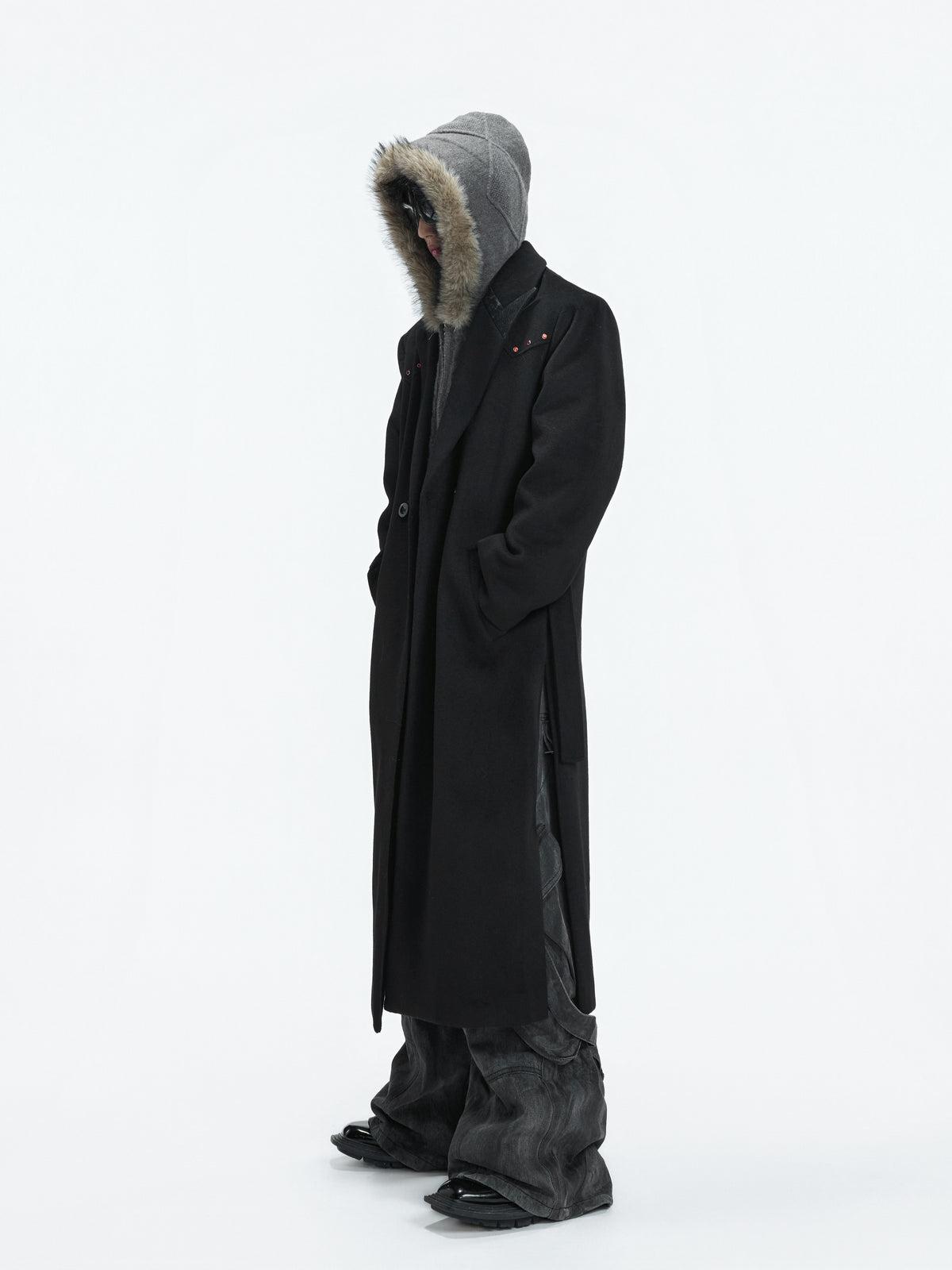 Deconstructed Wool-Blend Overcoat - product image 2