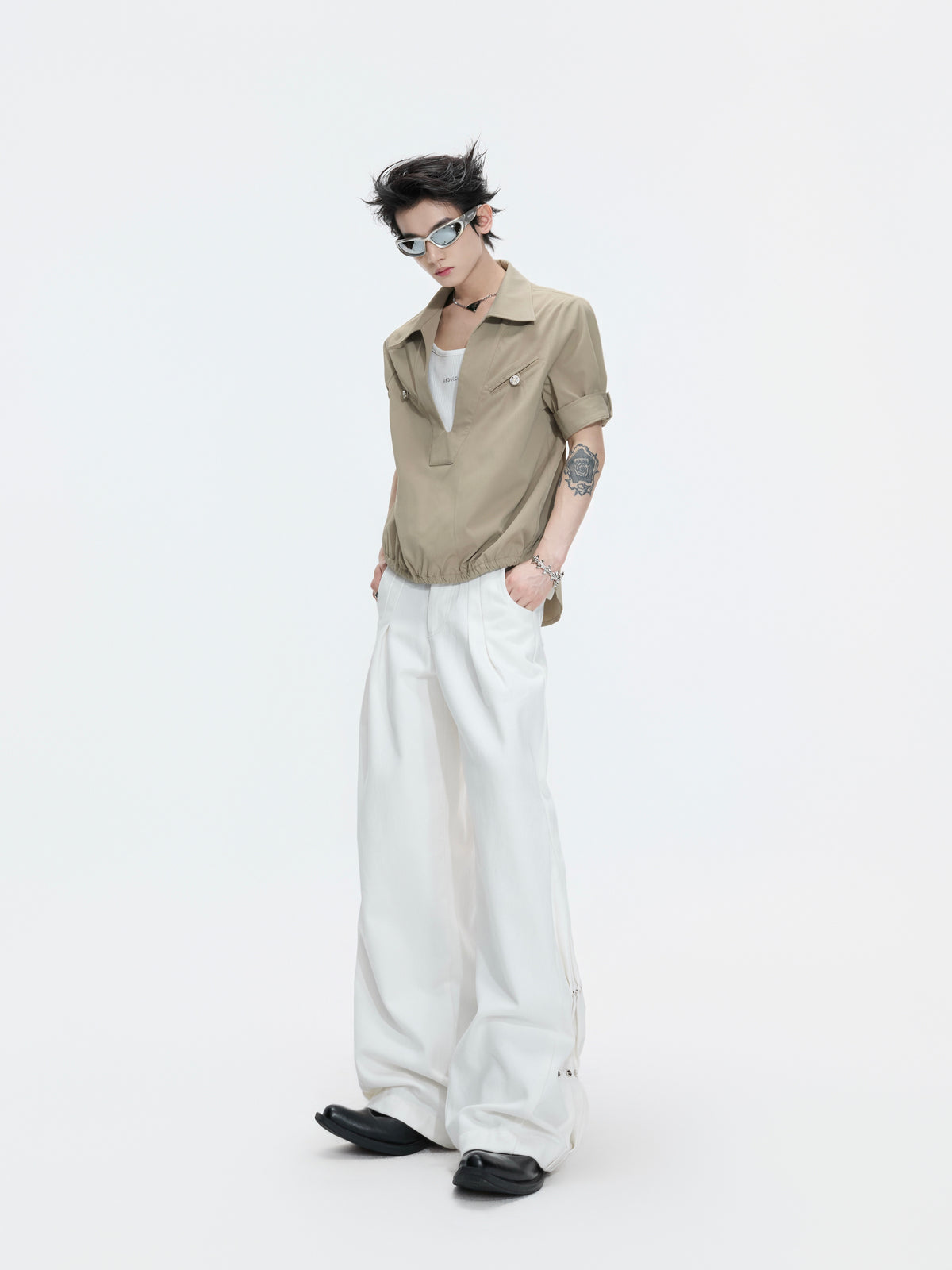 Mock-Layered Utility Shirt - product image 4