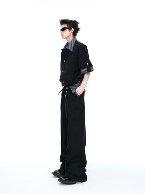 Mock-Layer Striped Polo Set - product image 2