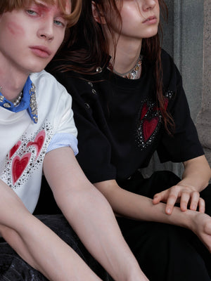 Irregular Neckline Graphic T-Shirt - product image 5