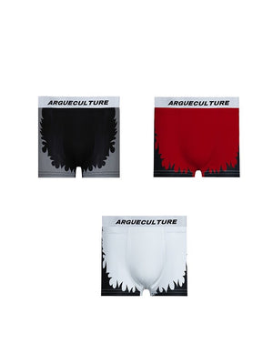 Flame-Print Mid-Rise Boxer Briefs - product image 1