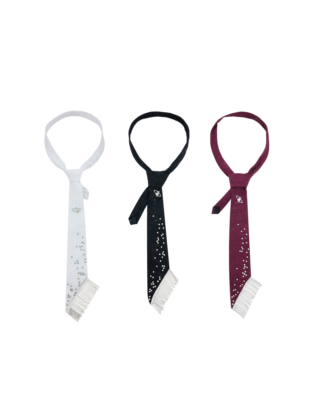 Metal Rivet Tassel Bolo Tie - product image 1