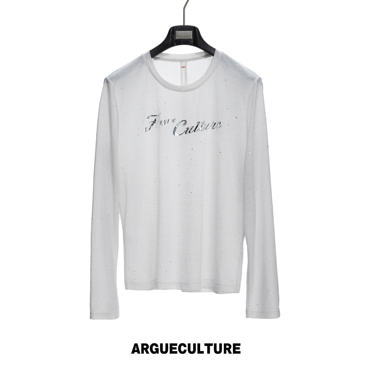 Star-Speckled Lyocell Long Sleeve T-Shirt - product image 5