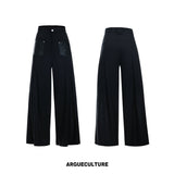 Embroidered Stripe Shirt & Wide-Leg Pants - variant image 13