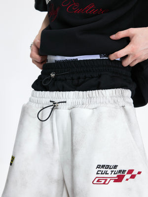 Racing Color-Block Straight-Leg Pants - product image 5