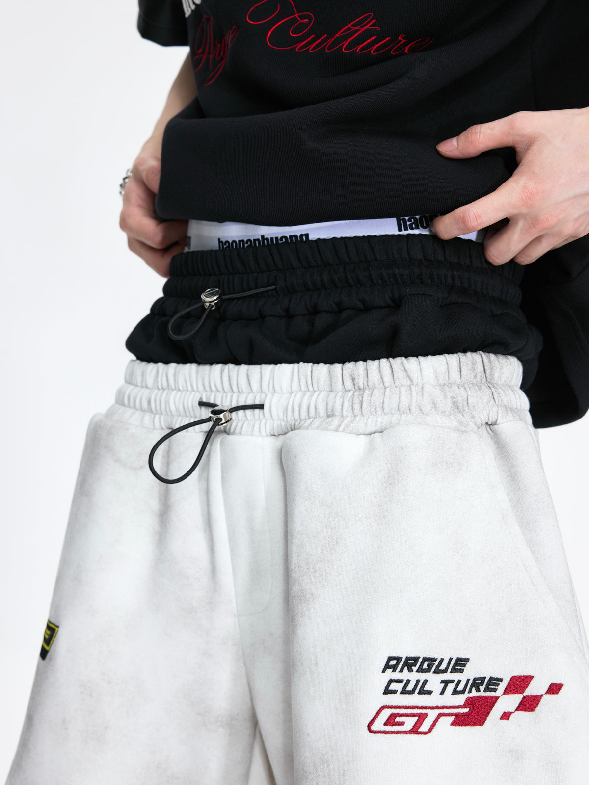 Racing Color-Block Straight-Leg Pants - product image 5