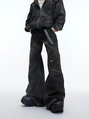 Deconstructed Hooded Denim Jacket - product image 4