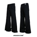 Deconstructed Paneled Bootcut Pants - product image 5