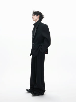 Deconstructed Cotton-Wool Suit Jacket - product image 3
