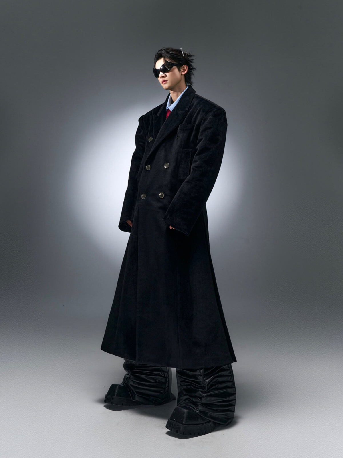 Metal Double-Breasted Structured Coat - product image 5