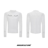 Embossed Mesh Long-Sleeve Tee - product image 5