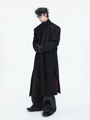 Deconstructed Wool-Blend Overcoat - product image 1