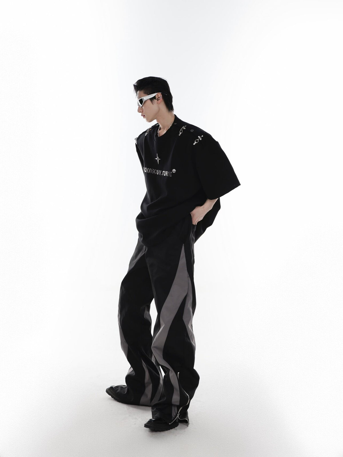 Cropped 3D Print Short-Sleeve Tee - product image 3