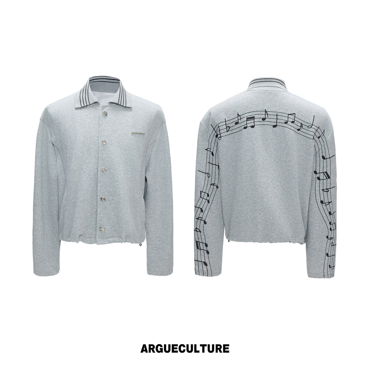 Music Note Polo-Collar Top & Pants - product image 5