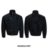Python-Embossed Cropped Faux Leather Jacket - product image 5