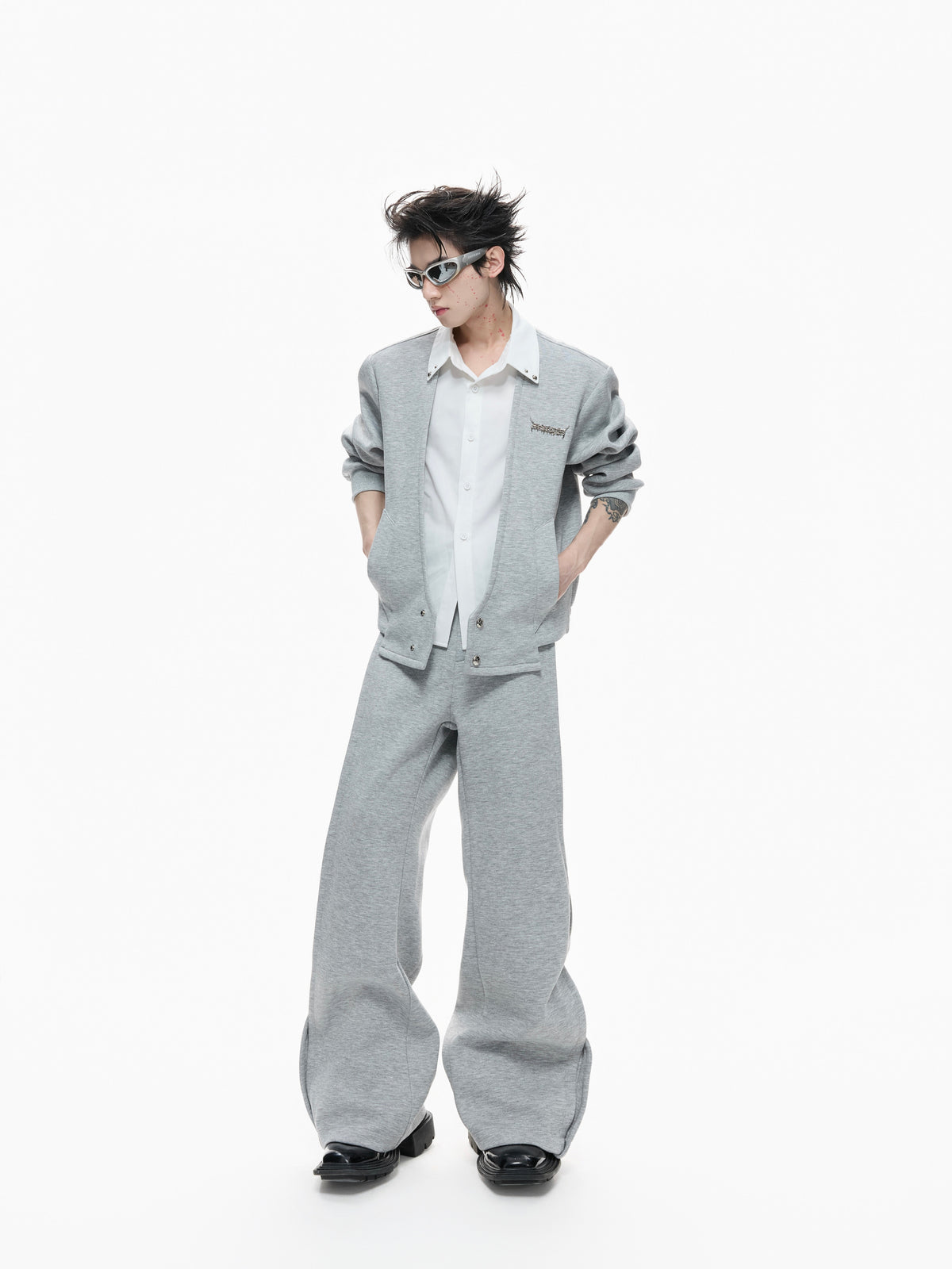 Layered V-Neck Cardigan Co-Ord - product image 5