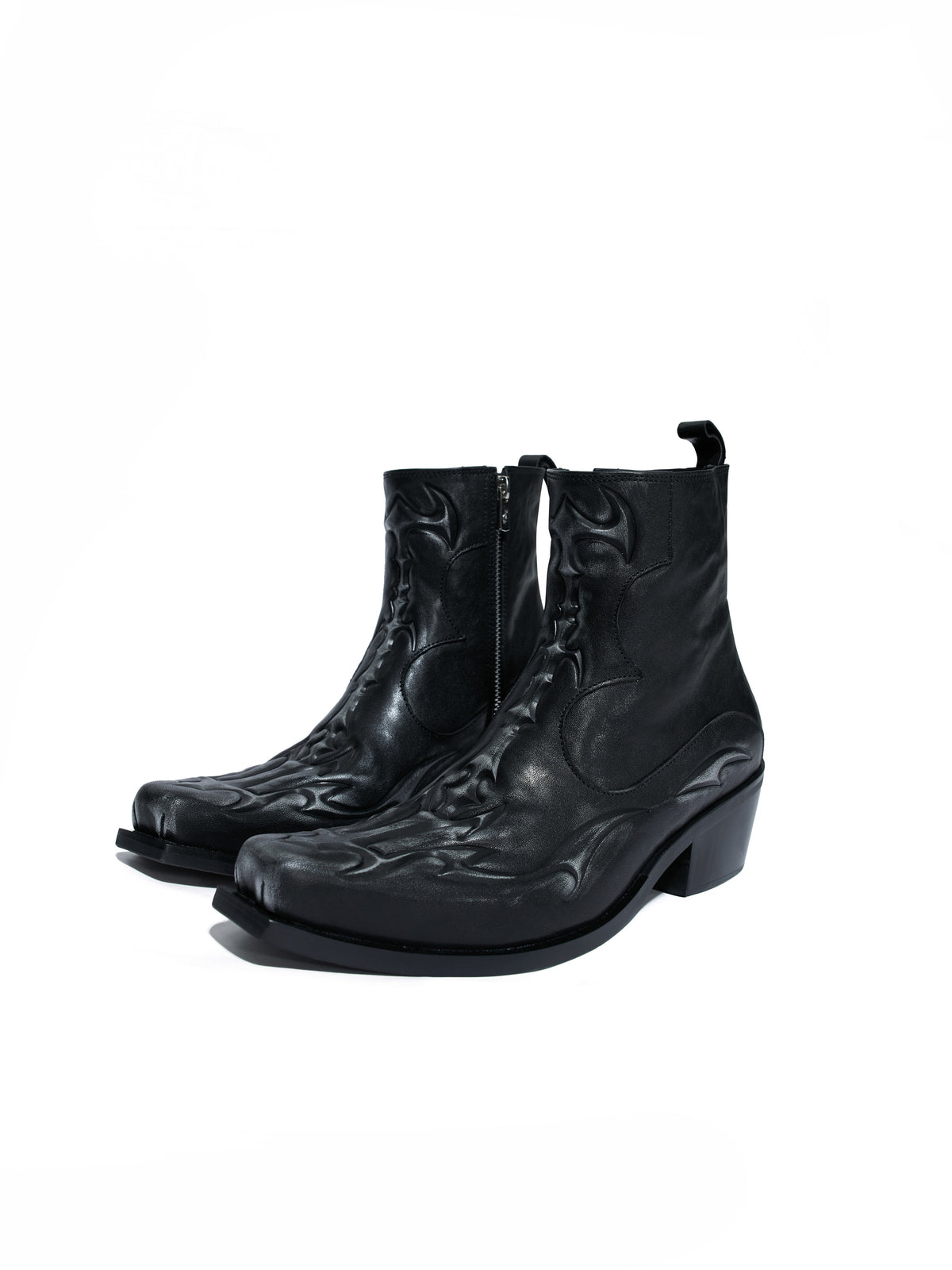 Embossed Spine Chelsea Ankle Boots - product image 1
