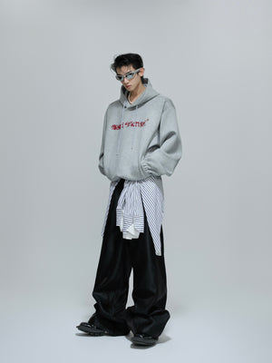 Beaded Embroidered Oversized Hoodie - product image 5