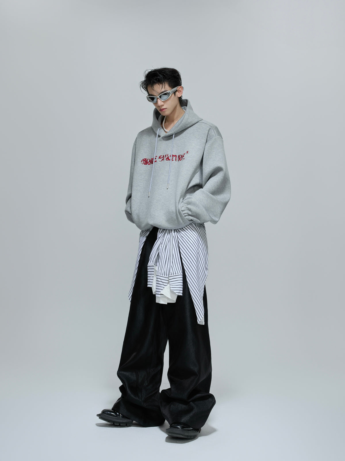 Beaded Embroidered Oversized Hoodie - product image 5