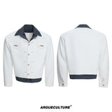 Striped Layered Short Wide Jacket - product image 5