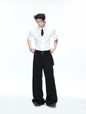 Structured Satin Acetate Shirt - product image 5