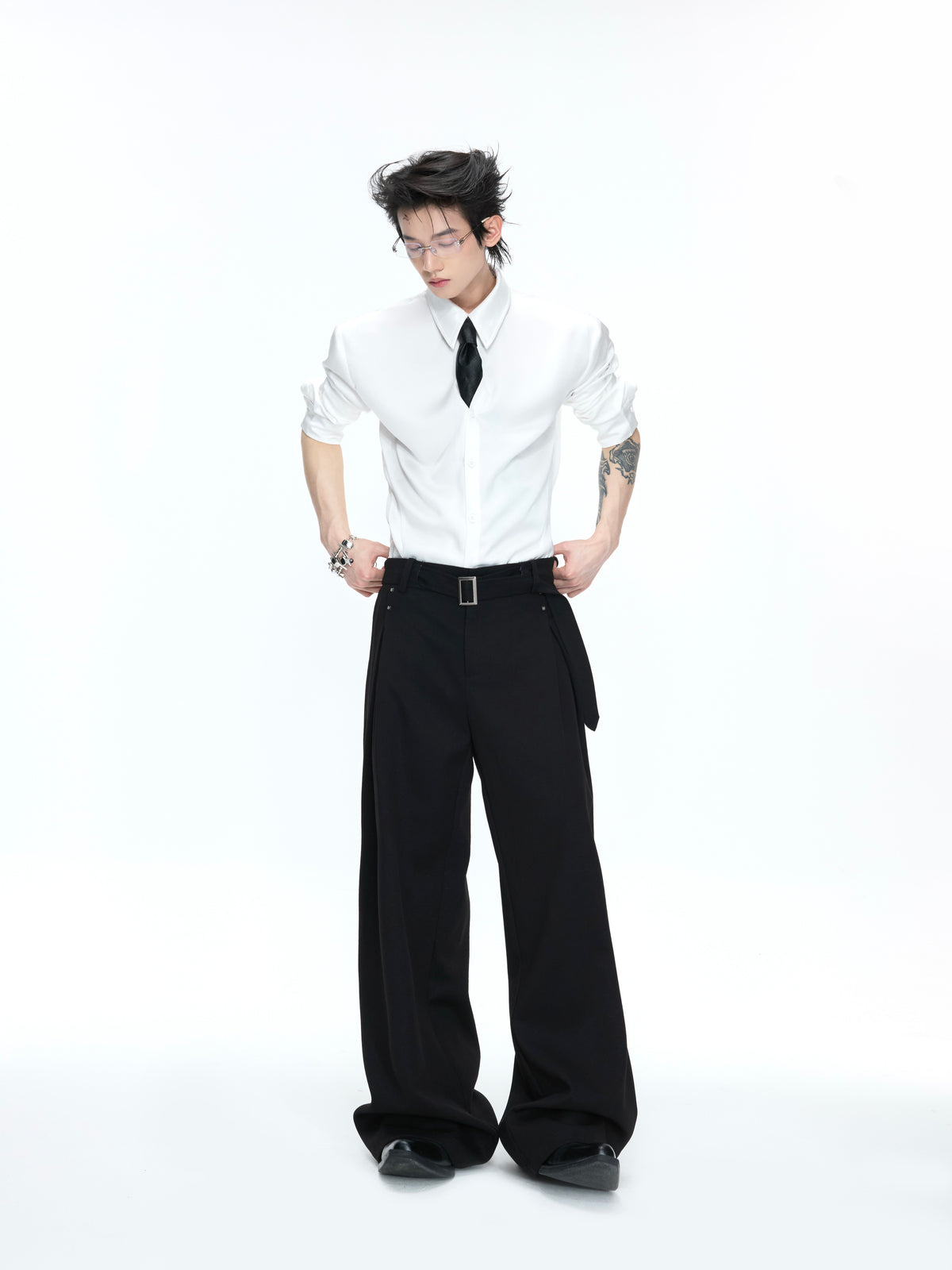 Structured Satin Acetate Shirt - product image 5