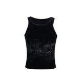 Distressed Ribbed Tank Vest - product image 5