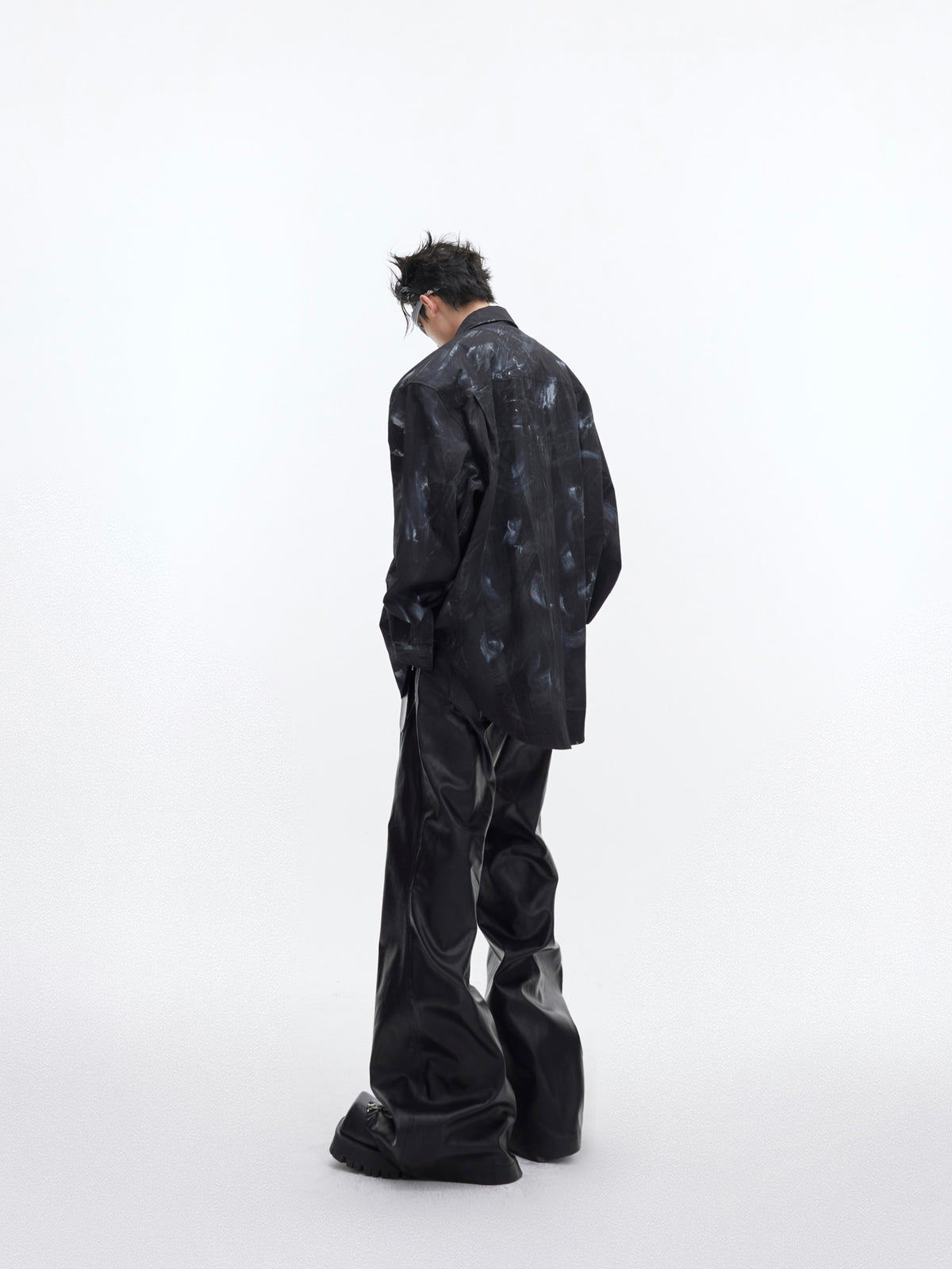 Relaxed Tie-Dye Shirt Jacket - product image 4