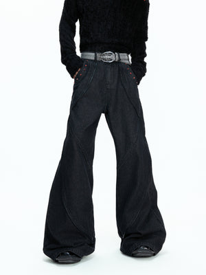 Washed Black Wide-Leg Jeans - product image 4