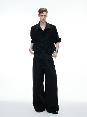 Layered Panel Button Shirt - product image 3