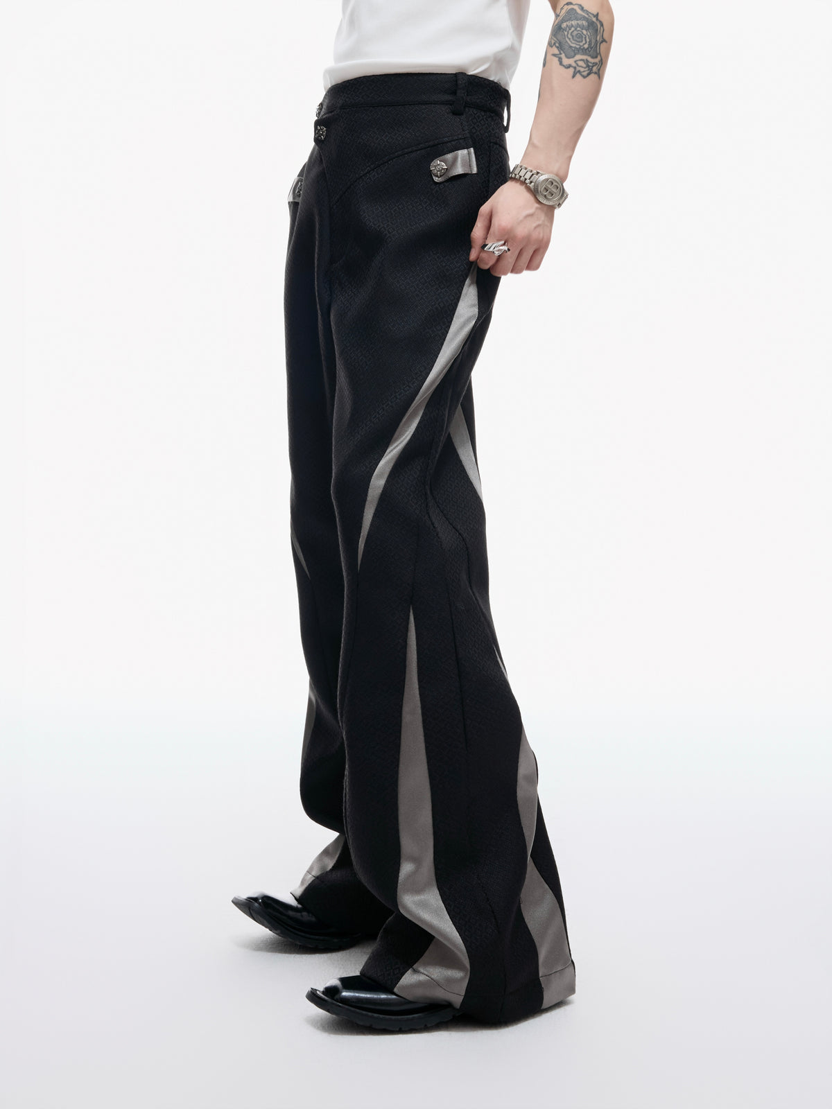 Deconstructed Color-Block Suit Set - product image 5