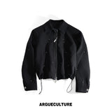 Deconstructed Rivet Dual-Zip Jacket - product image 5